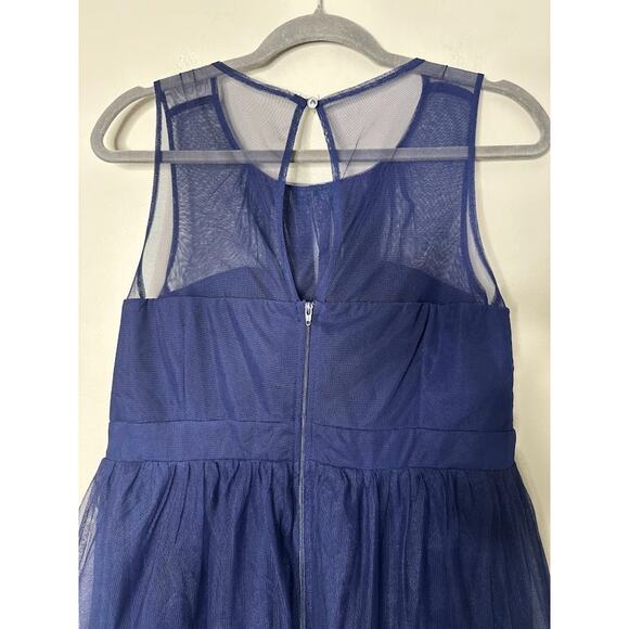 Modcloth Navy Floral Embroidered Mini Dress - Picture 7 of 13